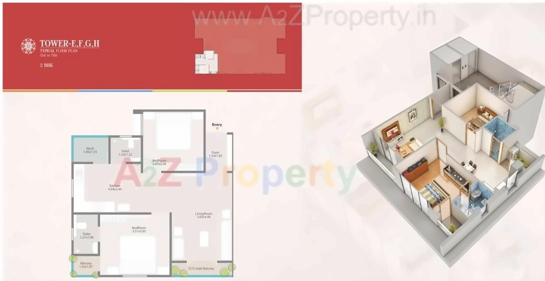 Layout of real estate project Ratnam Aura located at Harni, Vadodara, Gujarat