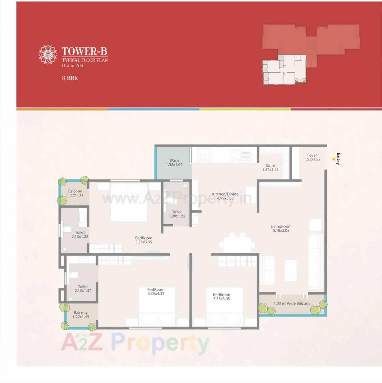 Layout of real estate project Ratnam Aura located at Harni, Vadodara, Gujarat