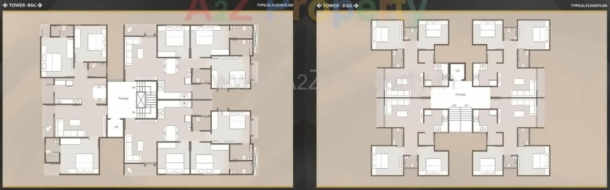 Layout of real estate project Ratnam Elegance located at Vemali, Vadodara, Gujarat