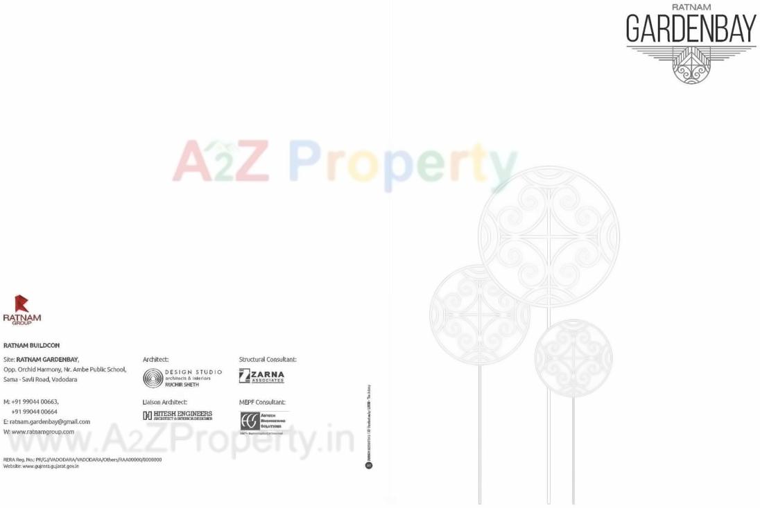  of real estate project Ratnam Gardenbay located at Vadodara, Vadodara, Gujarat