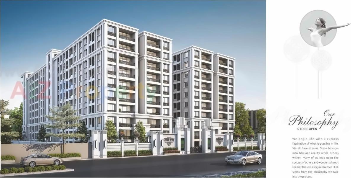 3D Elevation of real estate project Ratnam Gardenbay located at Vadodara, Vadodara, Gujarat