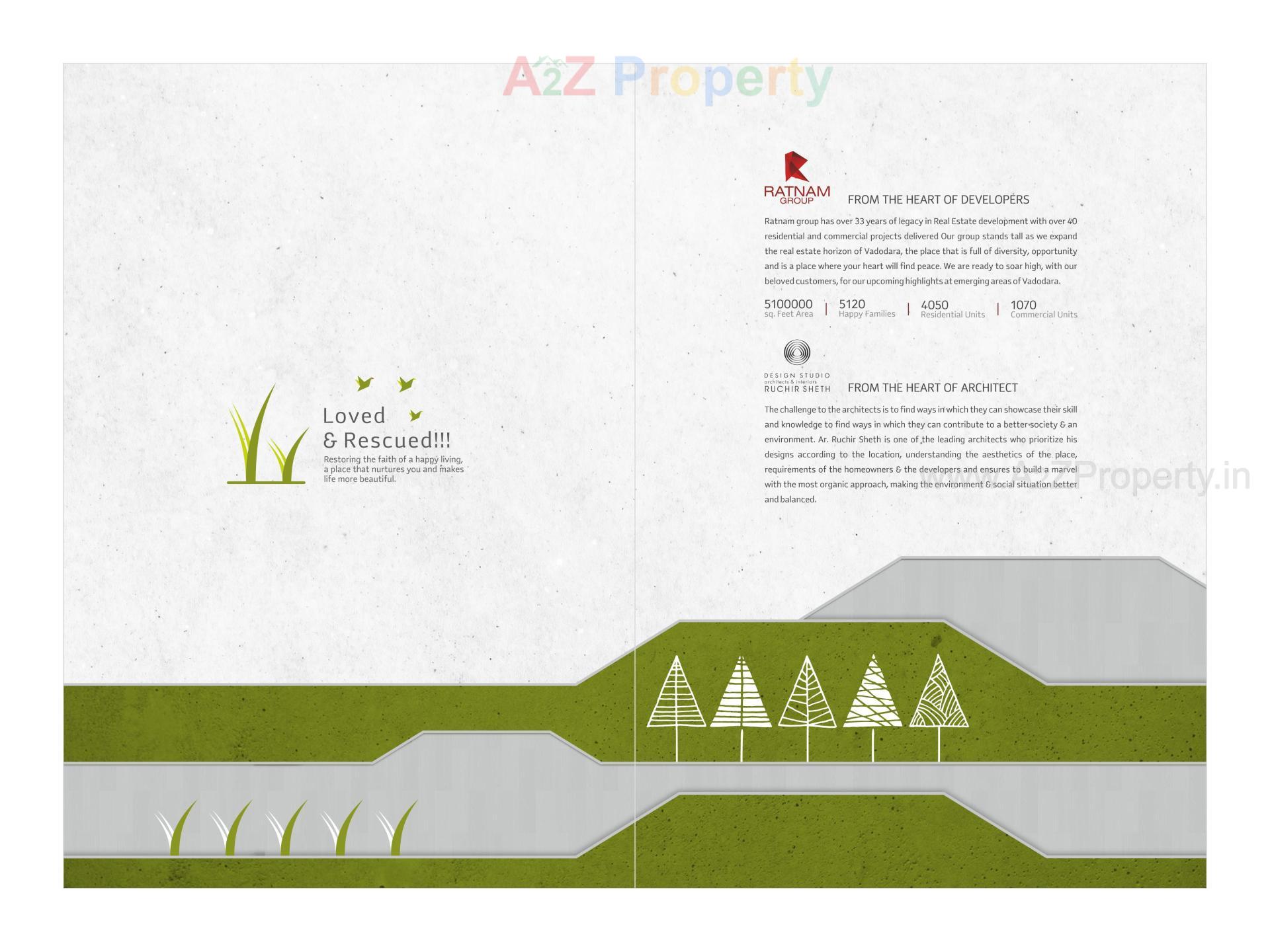  of real estate project Ratnam Greenfield located at Tarsali, Vadodara, Gujarat