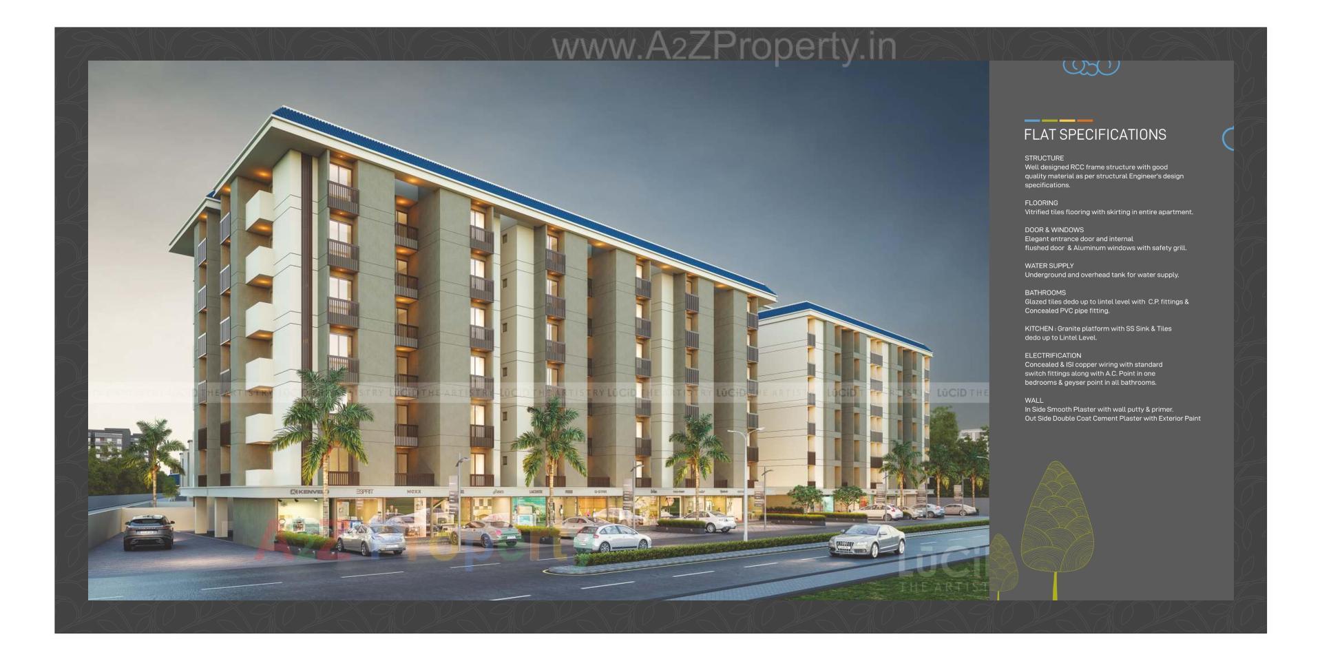 3D Elevation of real estate project Ratnam Lifestyle located at Ankhol, Vadodara, Gujarat