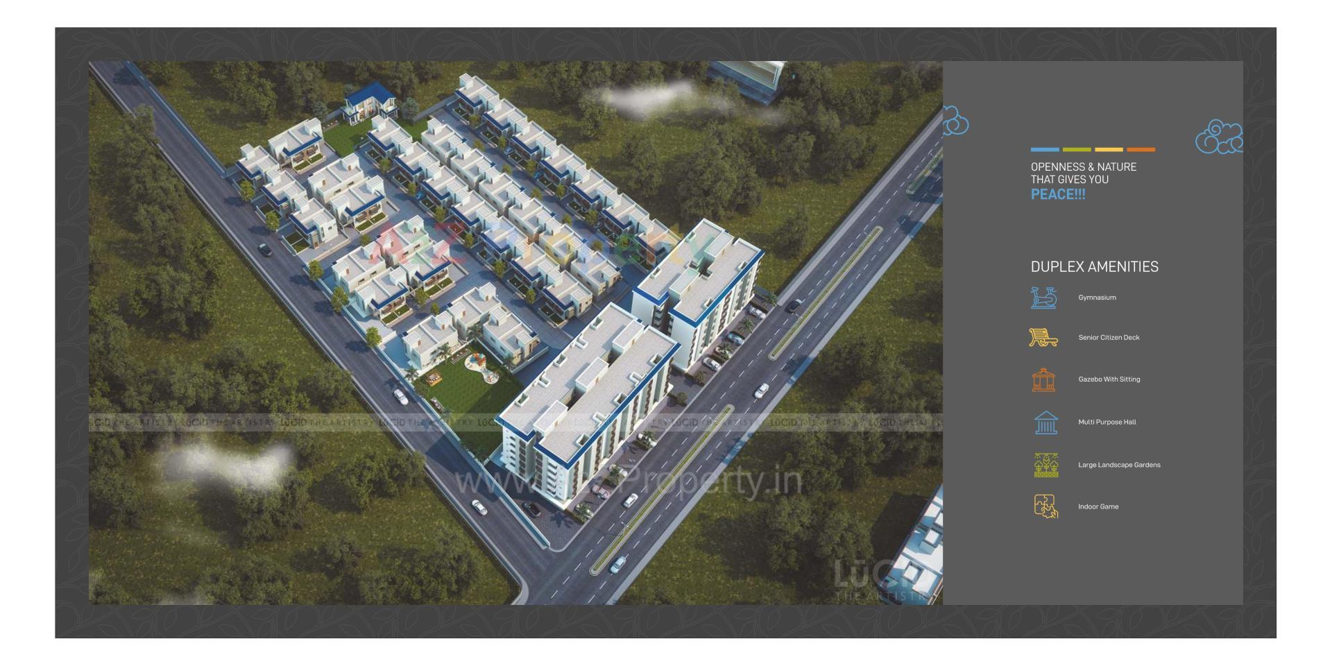 3D Elevation of real estate project Ratnam Lifestyle located at Ankhol, Vadodara, Gujarat