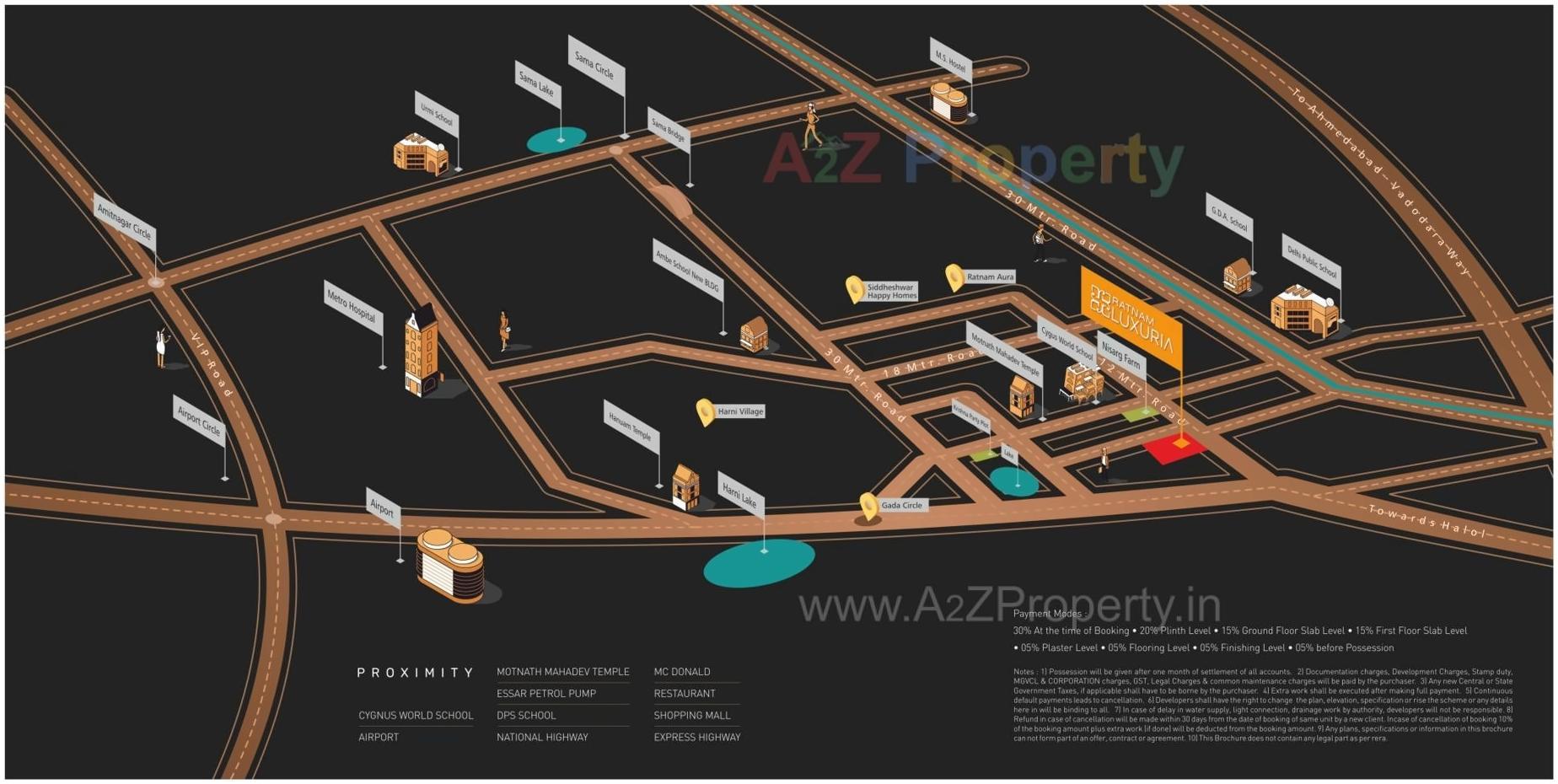  of real estate project Ratnam Luxuria located at Harni, Vadodara, Gujarat