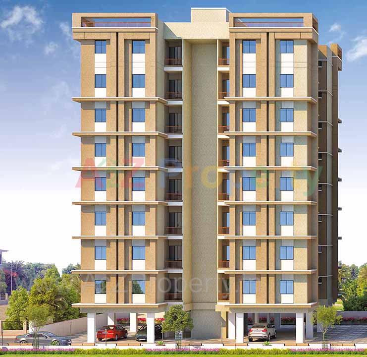 3D Elevation of real estate project Ratnam Oasis located at Bapod, Vadodara, Gujarat