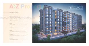 Elevation of real estate project Ratnam Oasis located at Bapod, Vadodara, Gujarat
