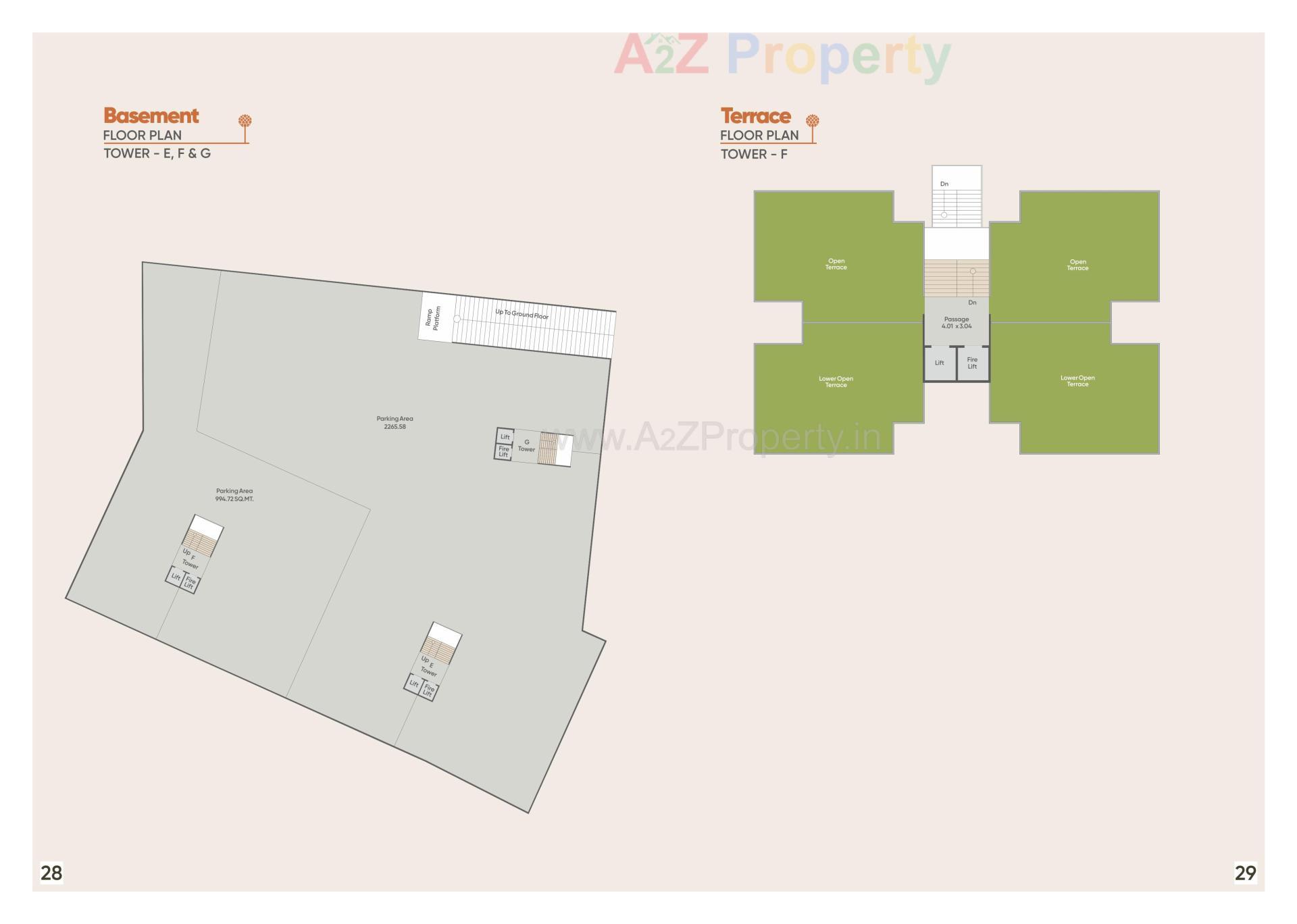 Layout of real estate project Ratnam Park View located at Bhayli, Vadodara, Gujarat
