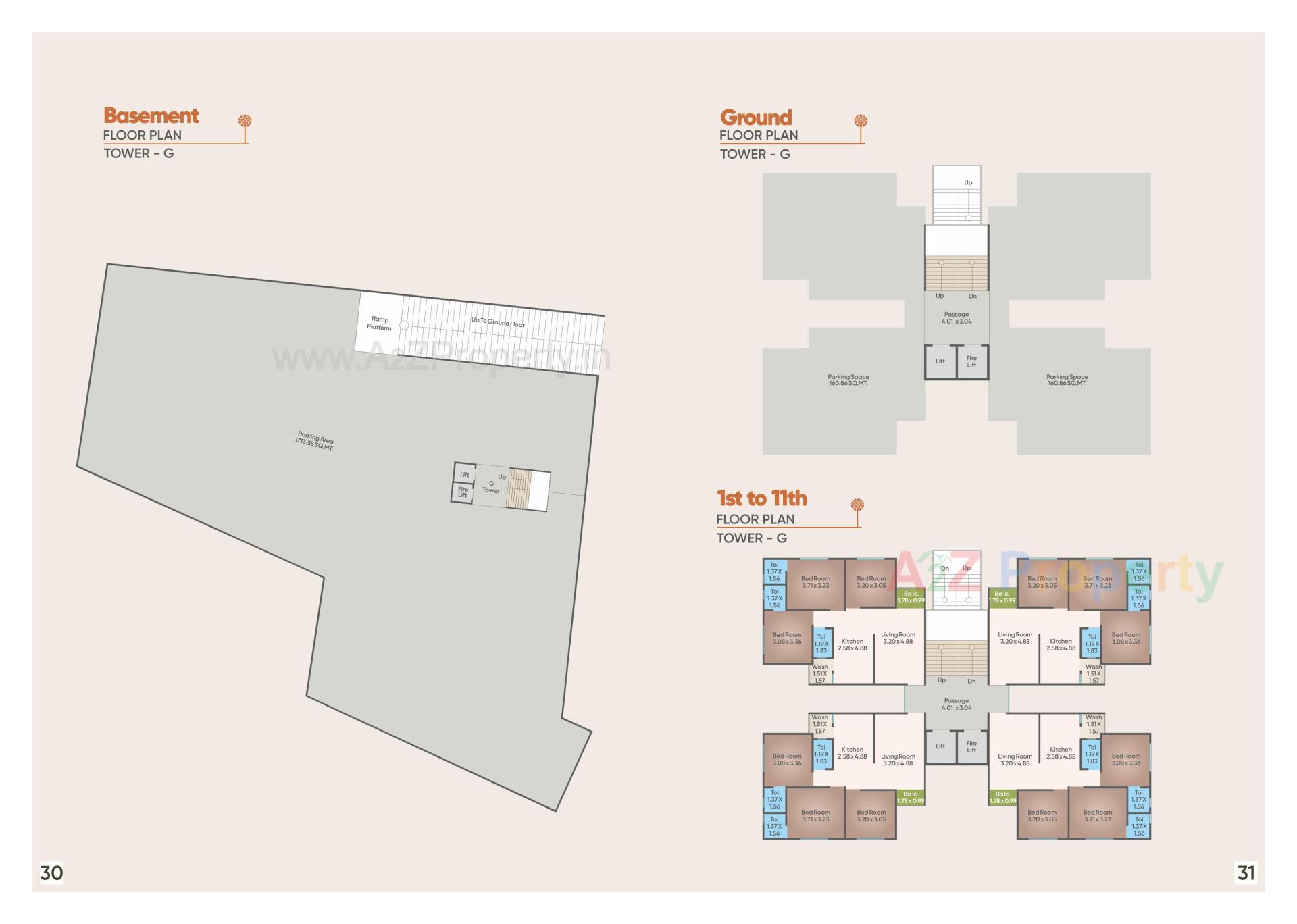 Layout of real estate project Ratnam Park View located at Bhayli, Vadodara, Gujarat
