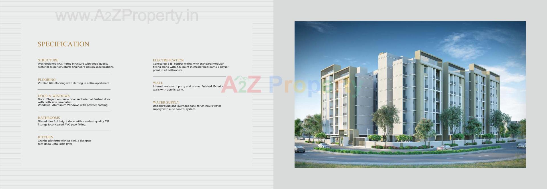  of real estate project Ratnambhavan Residency located at Kapurai, Vadodara, Gujarat