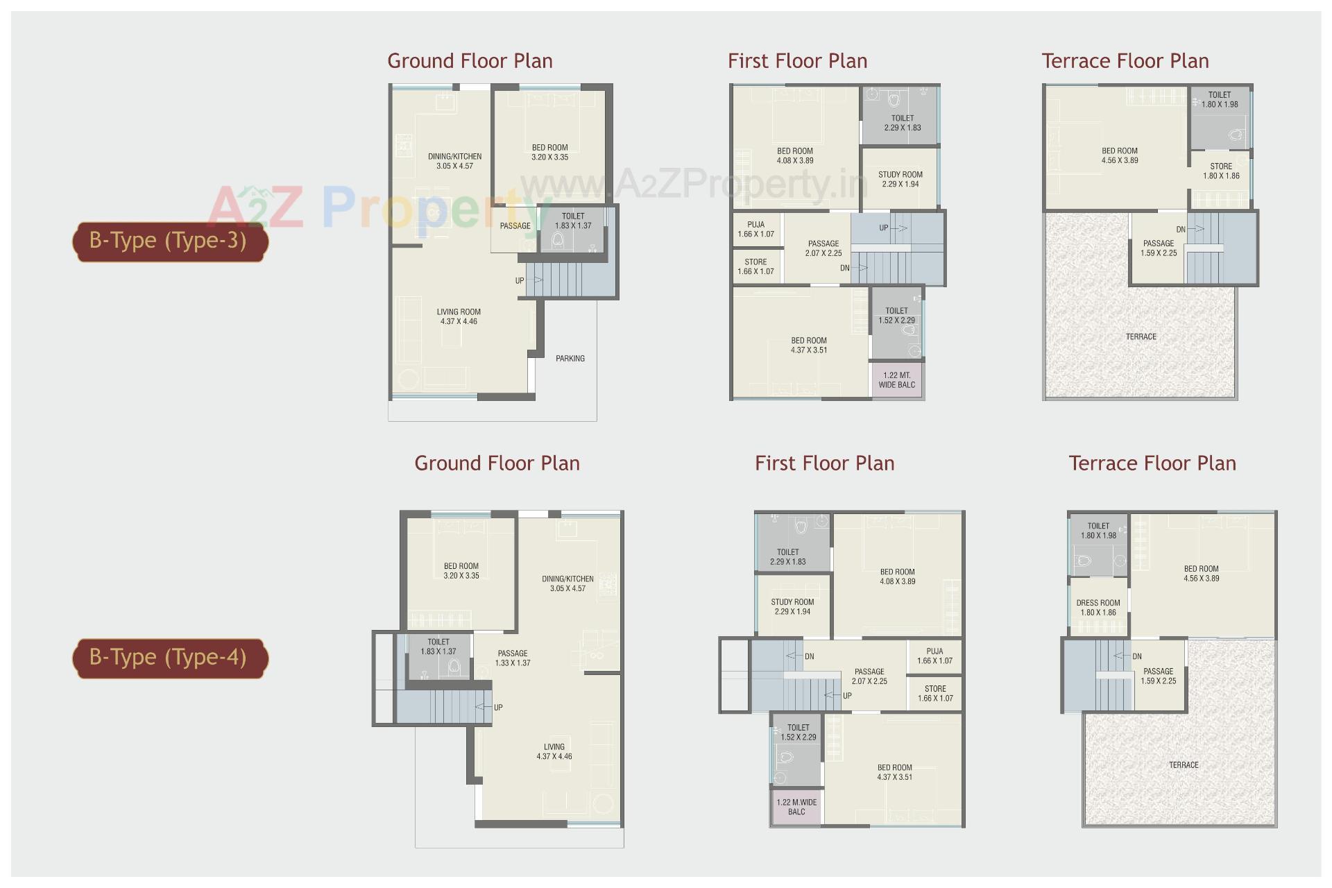 Layout of real estate project Red Coral located at Atladara, Vadodara, Gujarat