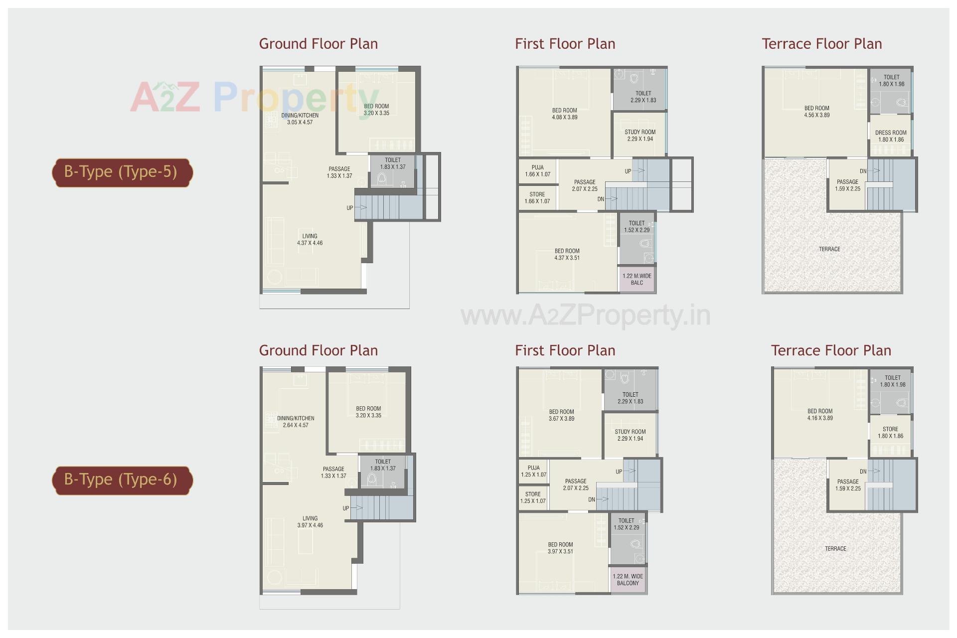 Layout of real estate project Red Coral located at Atladara, Vadodara, Gujarat