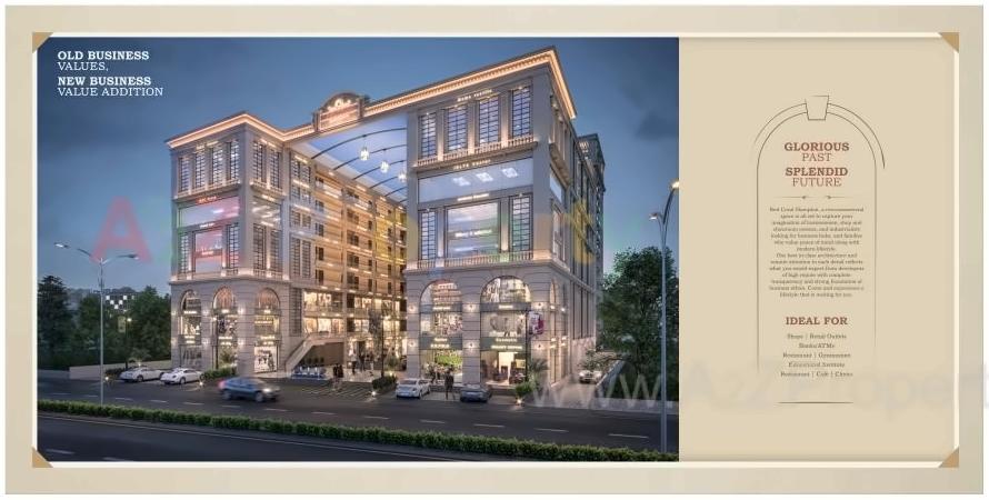  of real estate project Red Coral Hamptons located at Gotri, Vadodara, Gujarat