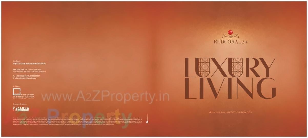  of real estate project Redcoral located at Chhani, Vadodara, Gujarat