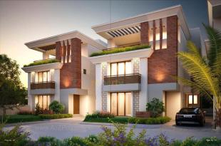 Elevation of real estate project Redcoral Greens located at Chhani, Vadodara, Gujarat
