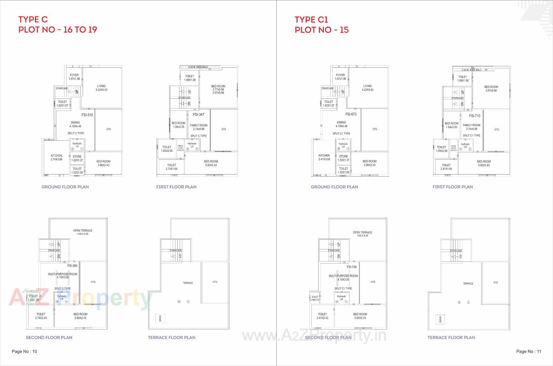 Layout of real estate project Redcoral Greens located at Chhani, Vadodara, Gujarat