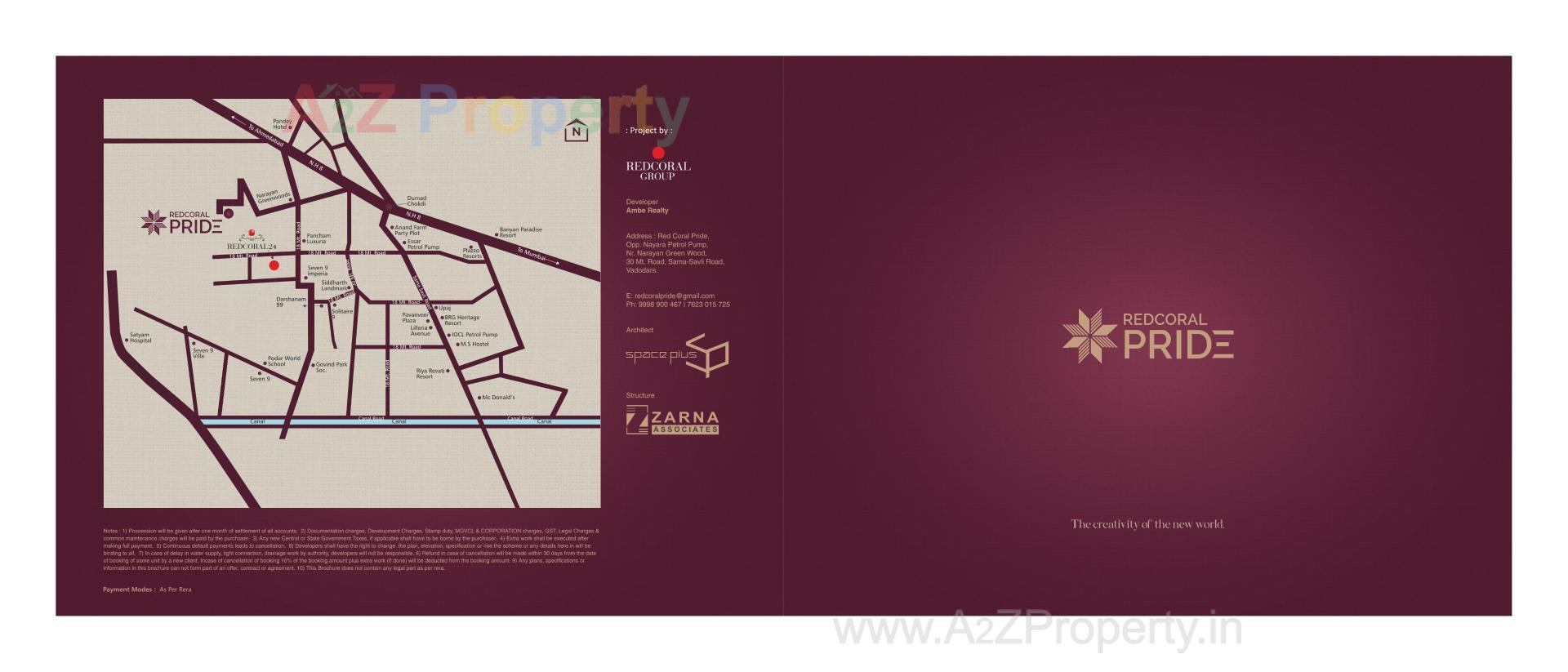  of real estate project Redcoral Pride located at Channi, Vadodara, Gujarat