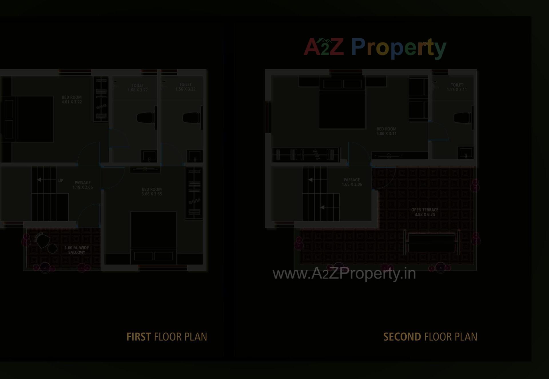 Layout of real estate project Reva Lakend located at Sayajipura, Vadodara, Gujarat