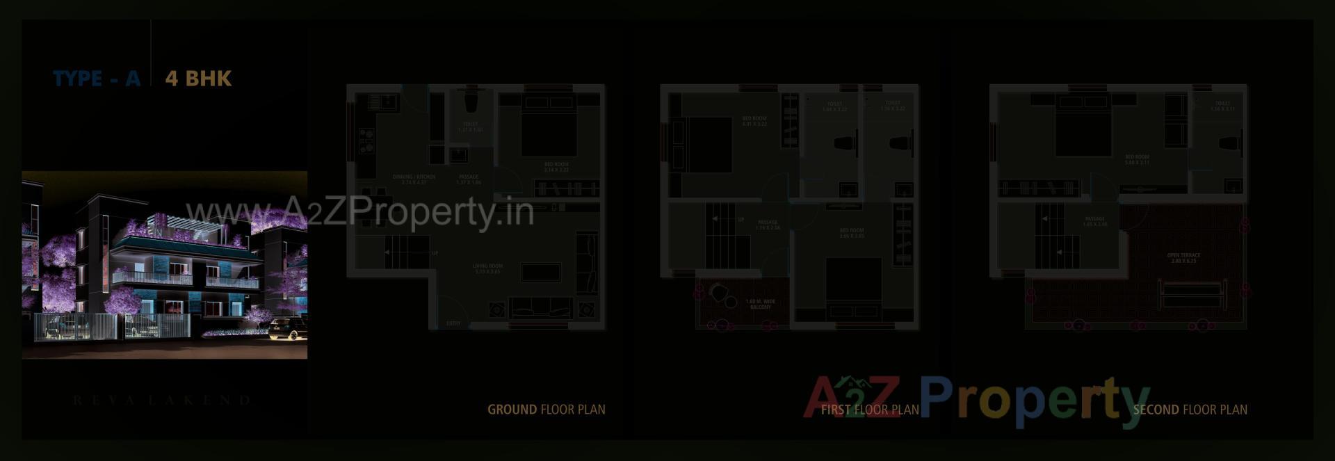  of real estate project Reva Lakend located at Sayajipura, Vadodara, Gujarat