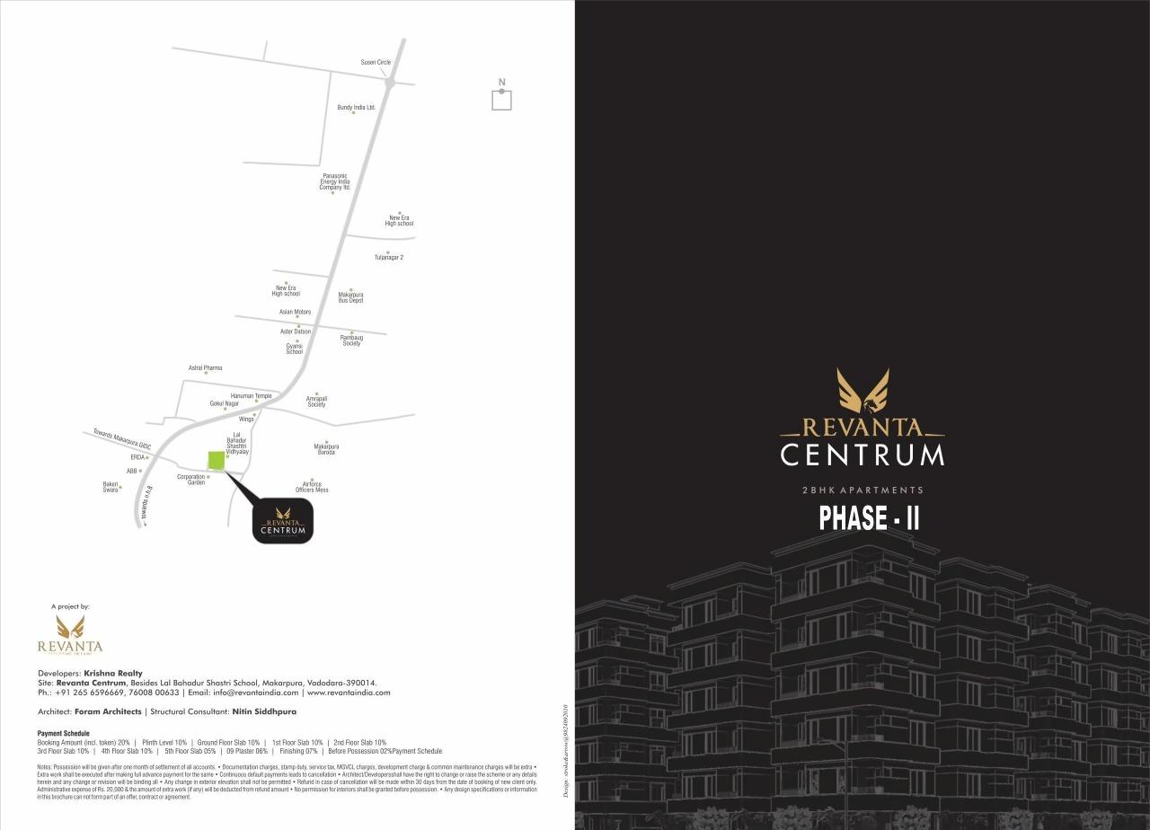  of real estate project Revanta Centrum located at Makarpura, Vadodara, Gujarat