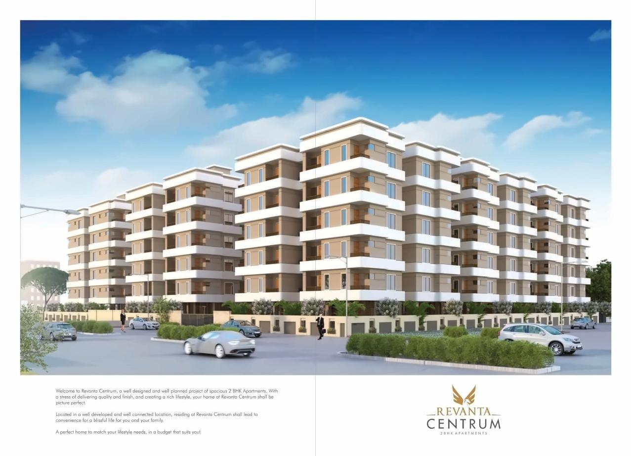 3D Elevation of real estate project Revanta Centrum located at Makarpura, Vadodara, Gujarat