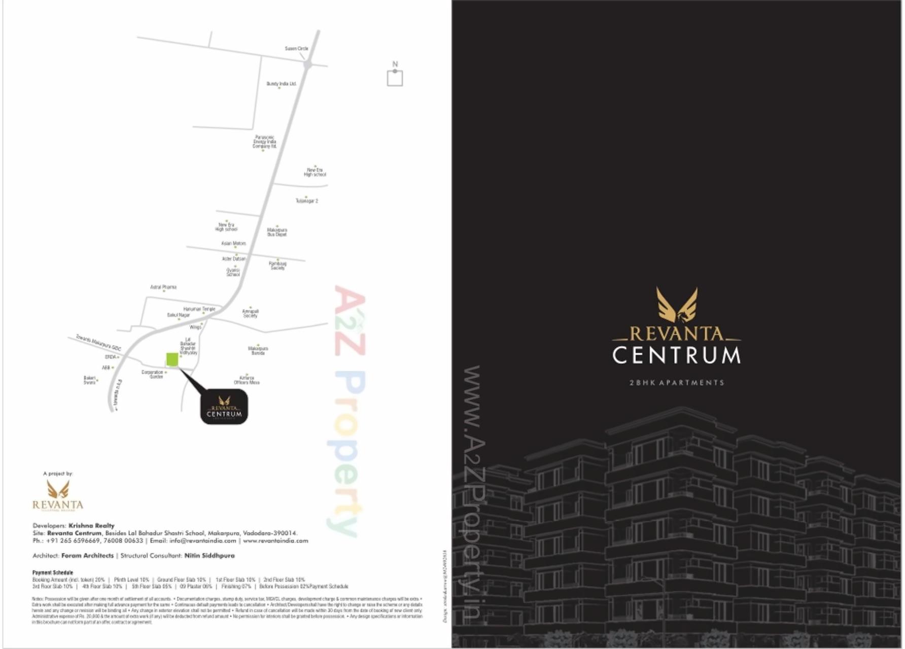  of real estate project Revanta Centrum located at Makarpura, Vadodara, Gujarat