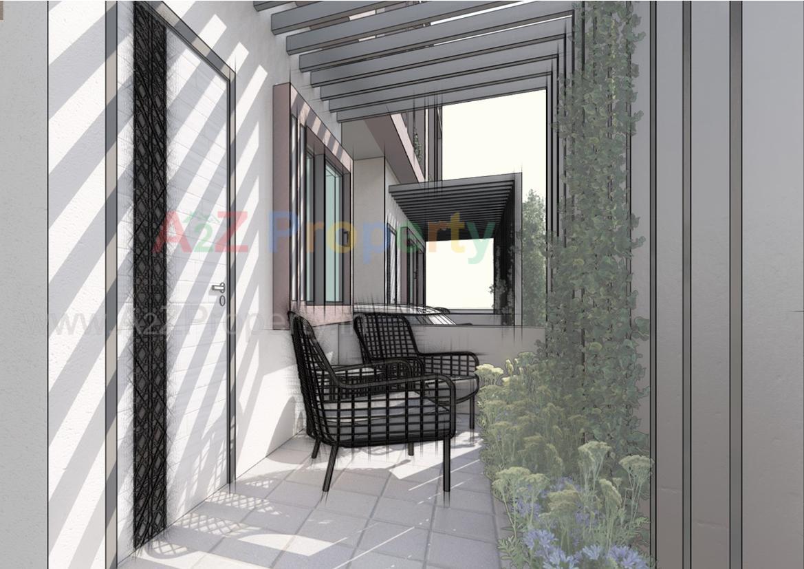 3D Elevation of real estate project Reyon Duplex located at Vadodara, Vadodara, Gujarat