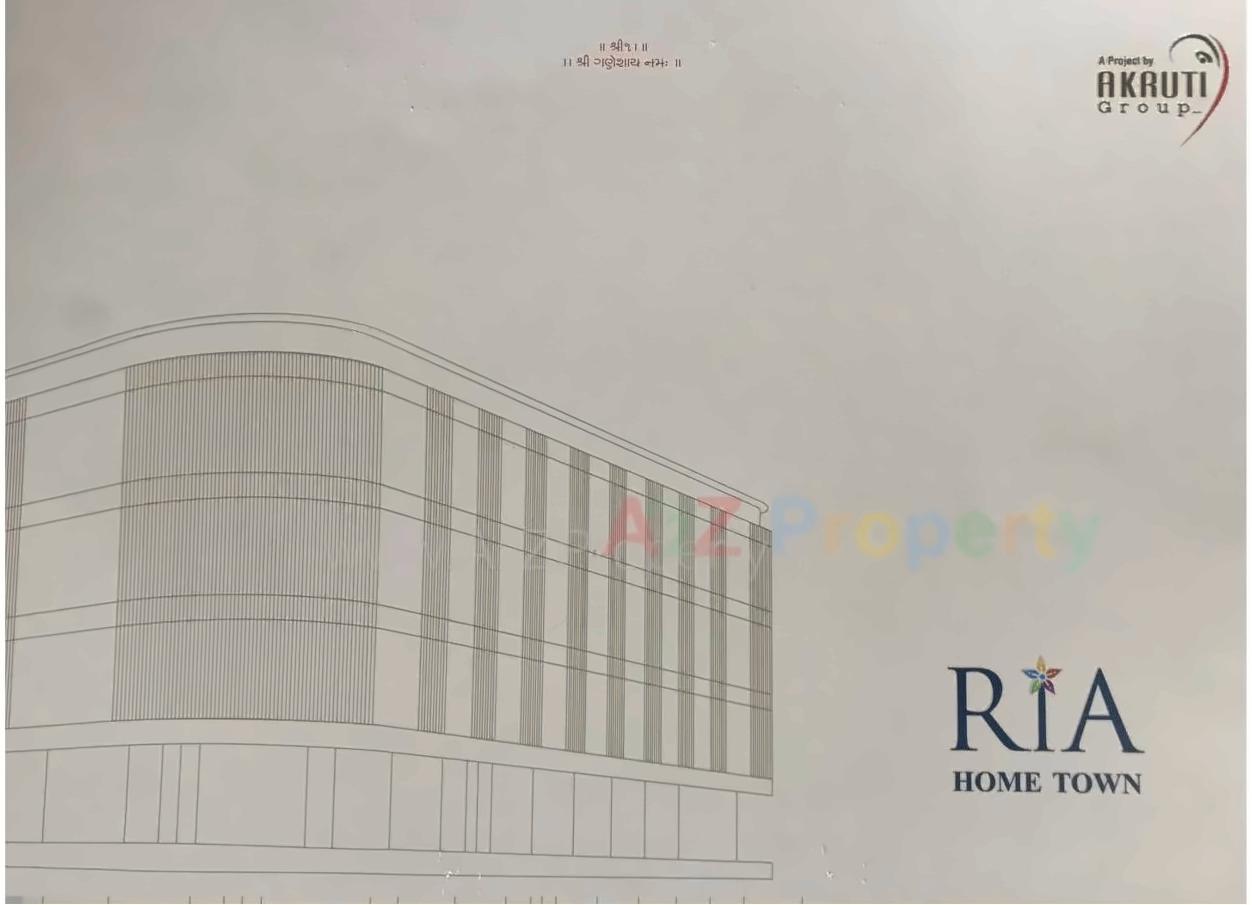  of real estate project Ria Home Town located at Tarsali, Vadodara, Gujarat