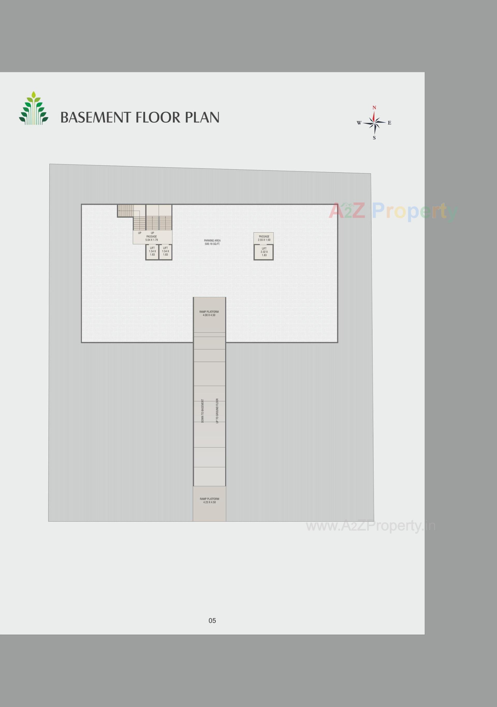 Layout of real estate project Rishikesh Revive located at Saiyad, Vadodara, Gujarat