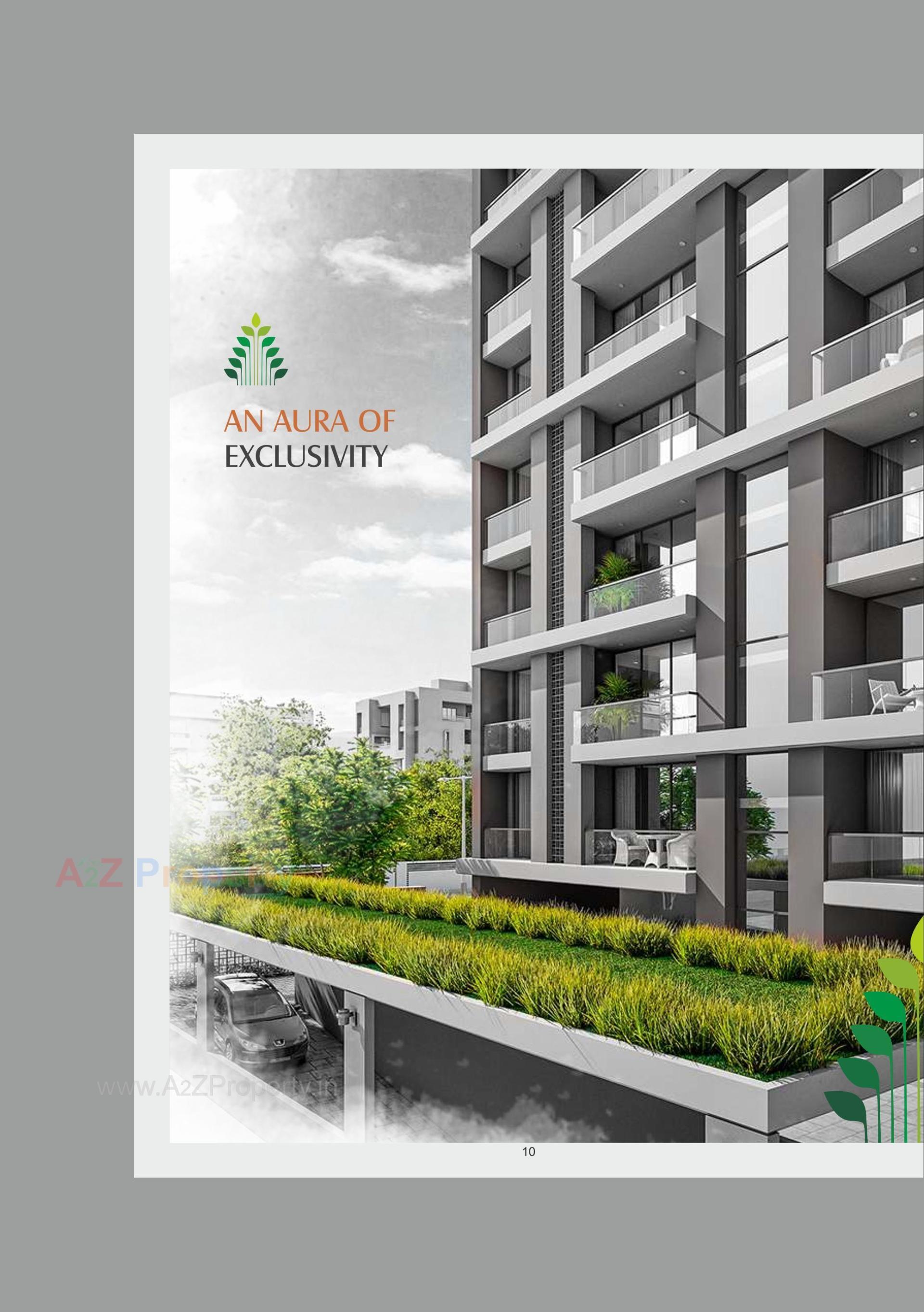 3D Elevation of real estate project Rishikesh Revive located at Saiyad, Vadodara, Gujarat