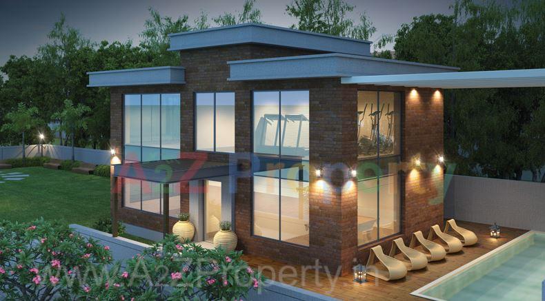 3D Elevation of real estate project Rosedale Meadows located at Sevasi, Vadodara, Gujarat