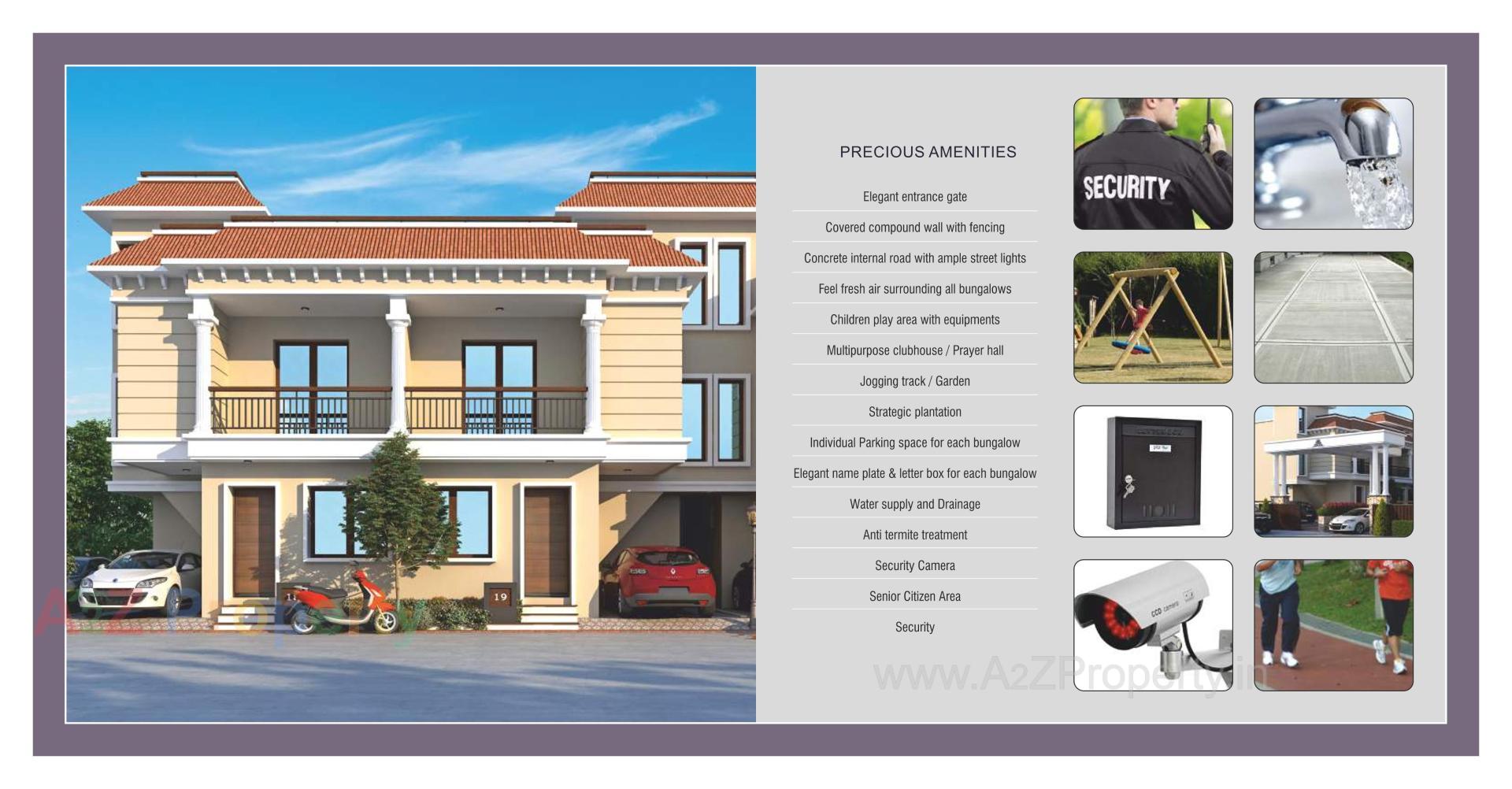  of real estate project Royal Bungalows located at Vora-gamdi, Vadodara, Gujarat