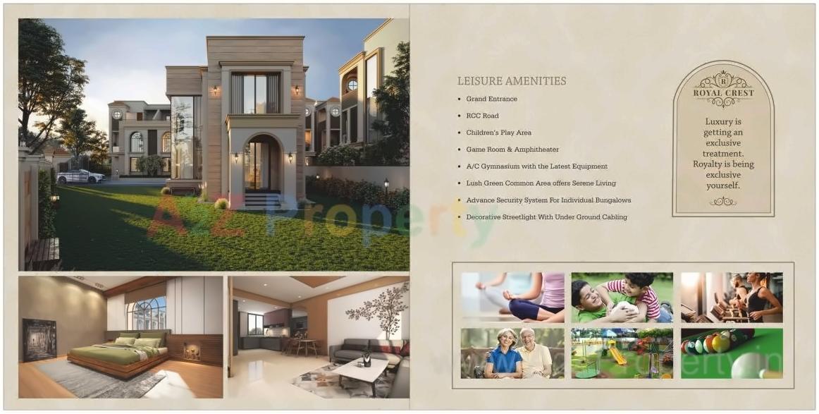  of real estate project Royal Crest located at Bill, Vadodara, Gujarat