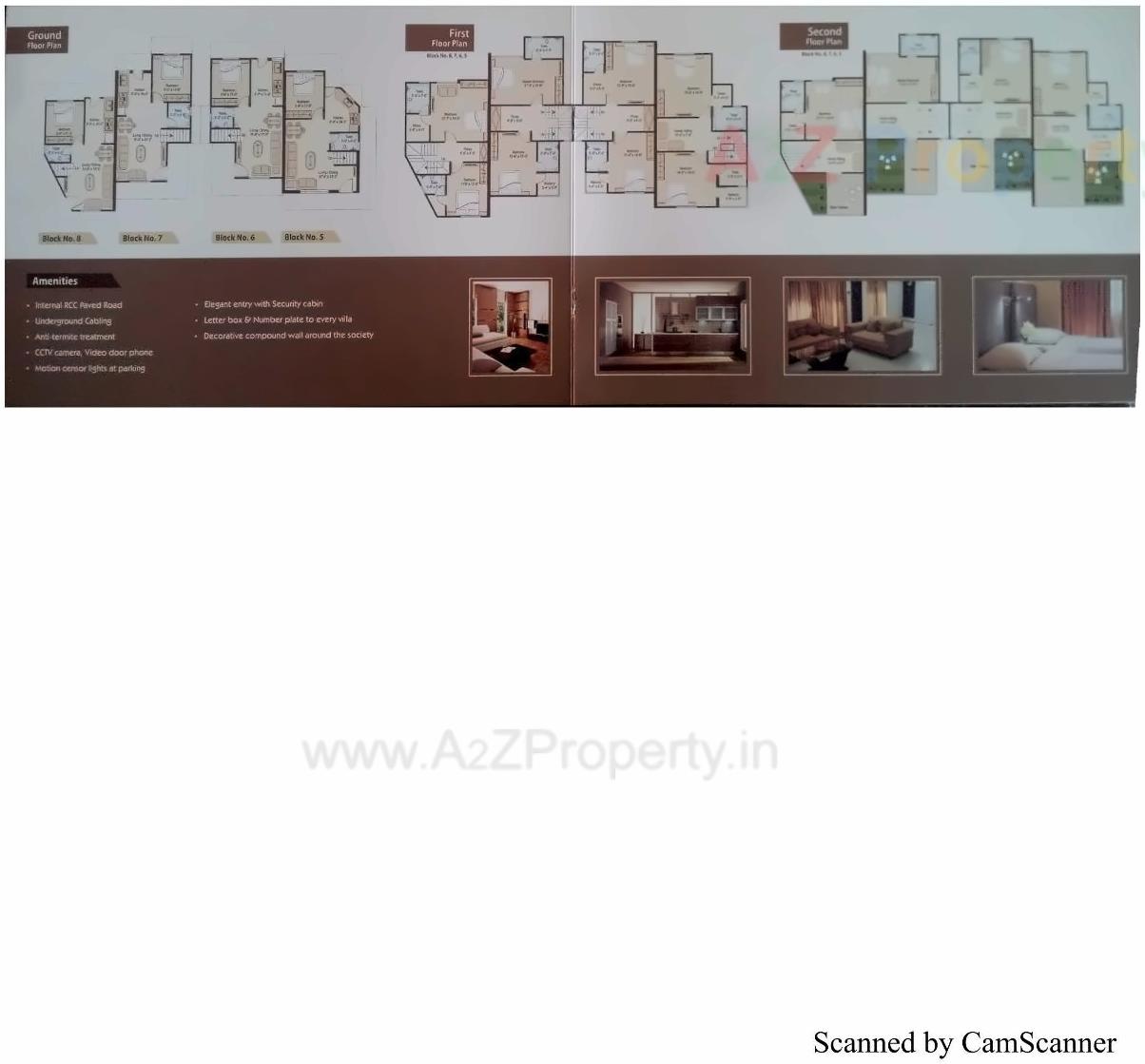Layout of real estate project Royal Haritage located at Vasna, Vadodara, Gujarat
