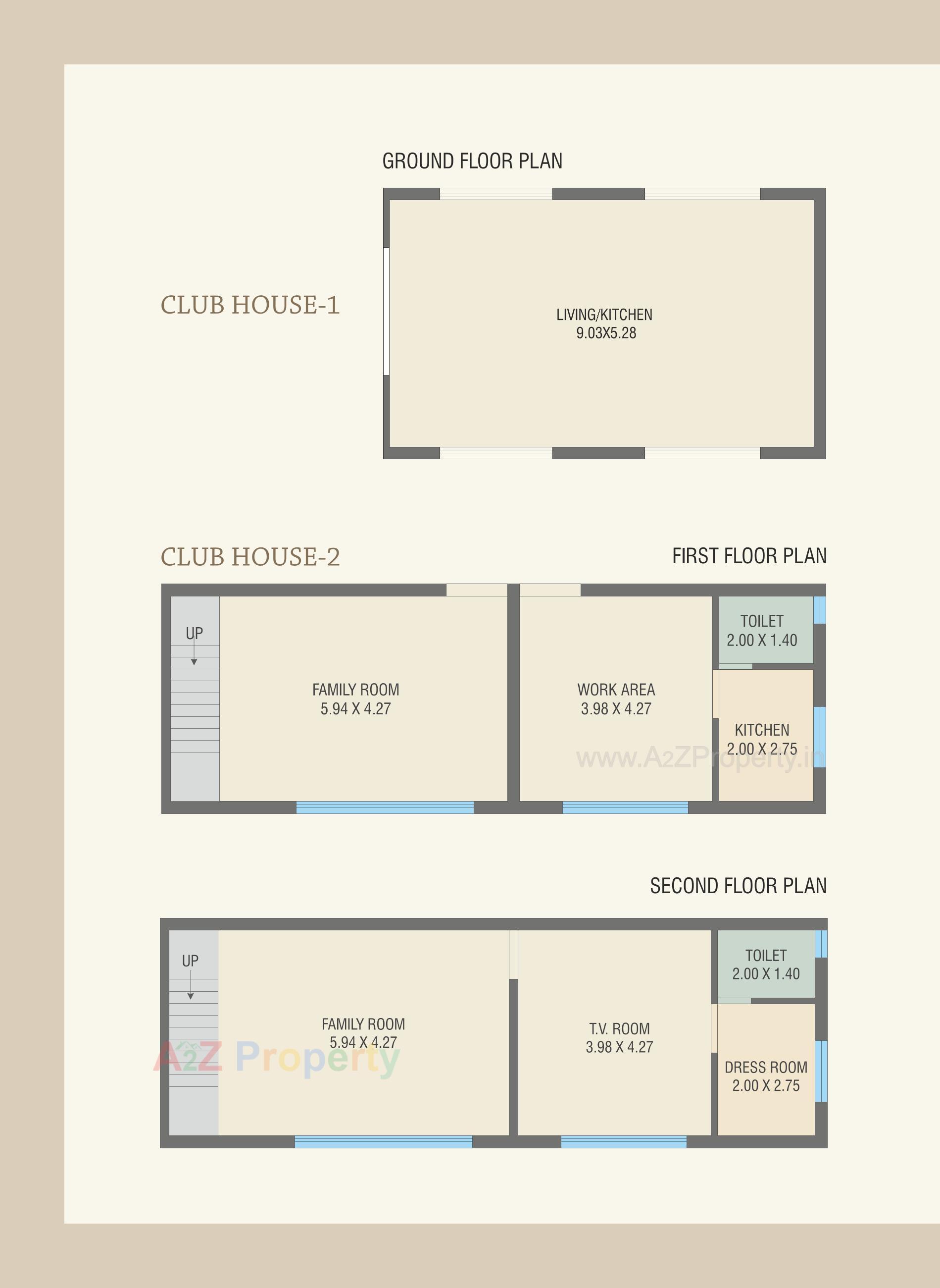 Layout of real estate project Royal Heritage Villa located at Bil, Vadodara, Gujarat