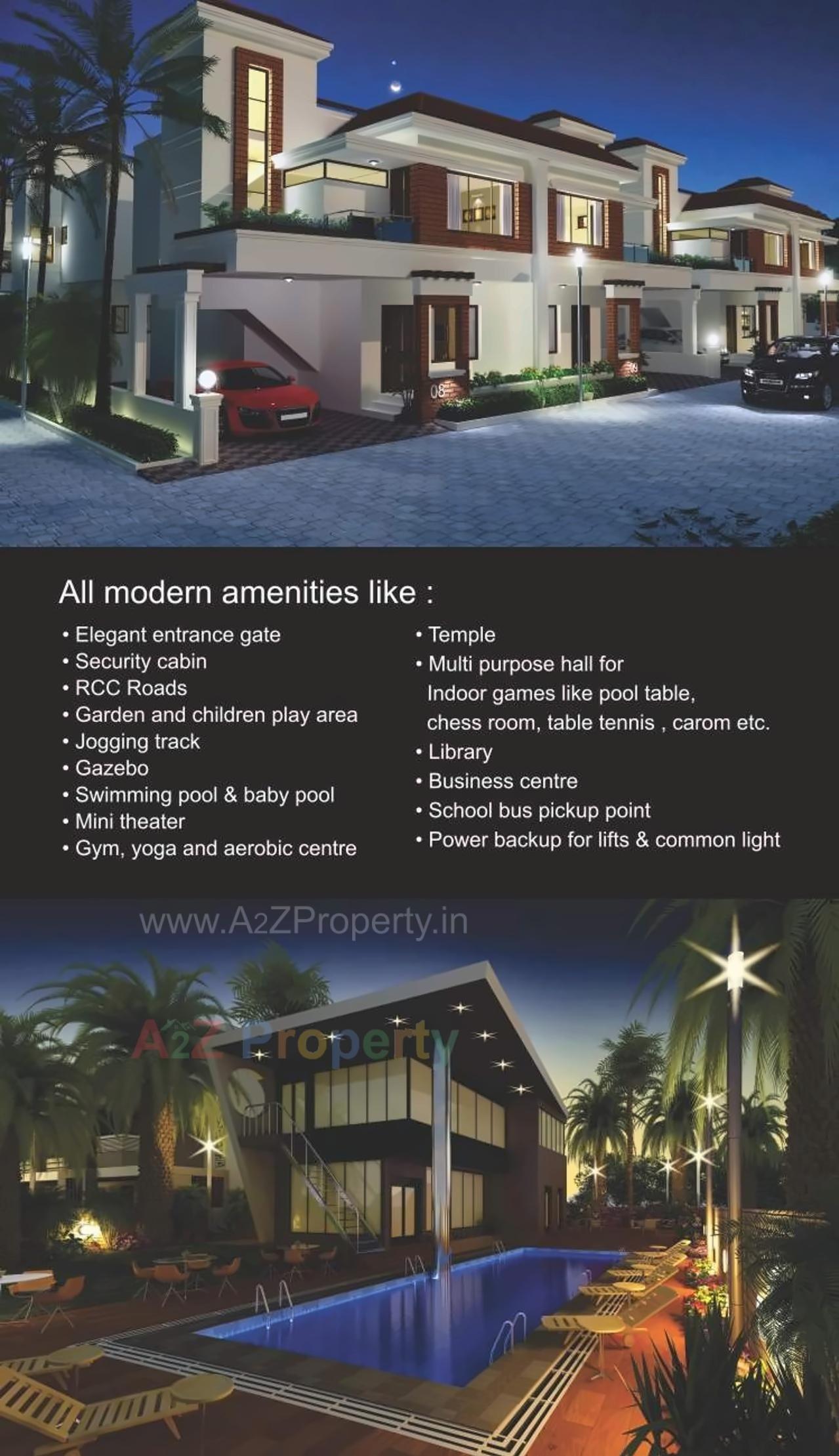 3D Elevation of real estate project Royal Lifes located at Jesangpura, Vadodara, Gujarat