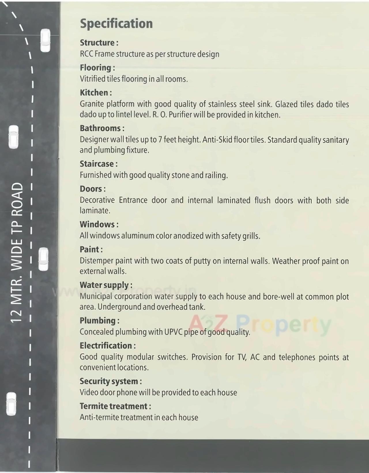 Project Specifications