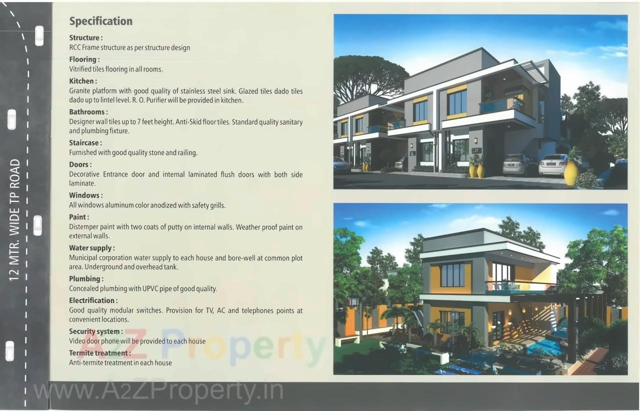  of real estate project Royal Villa located at Jambuva, Vadodara, Gujarat