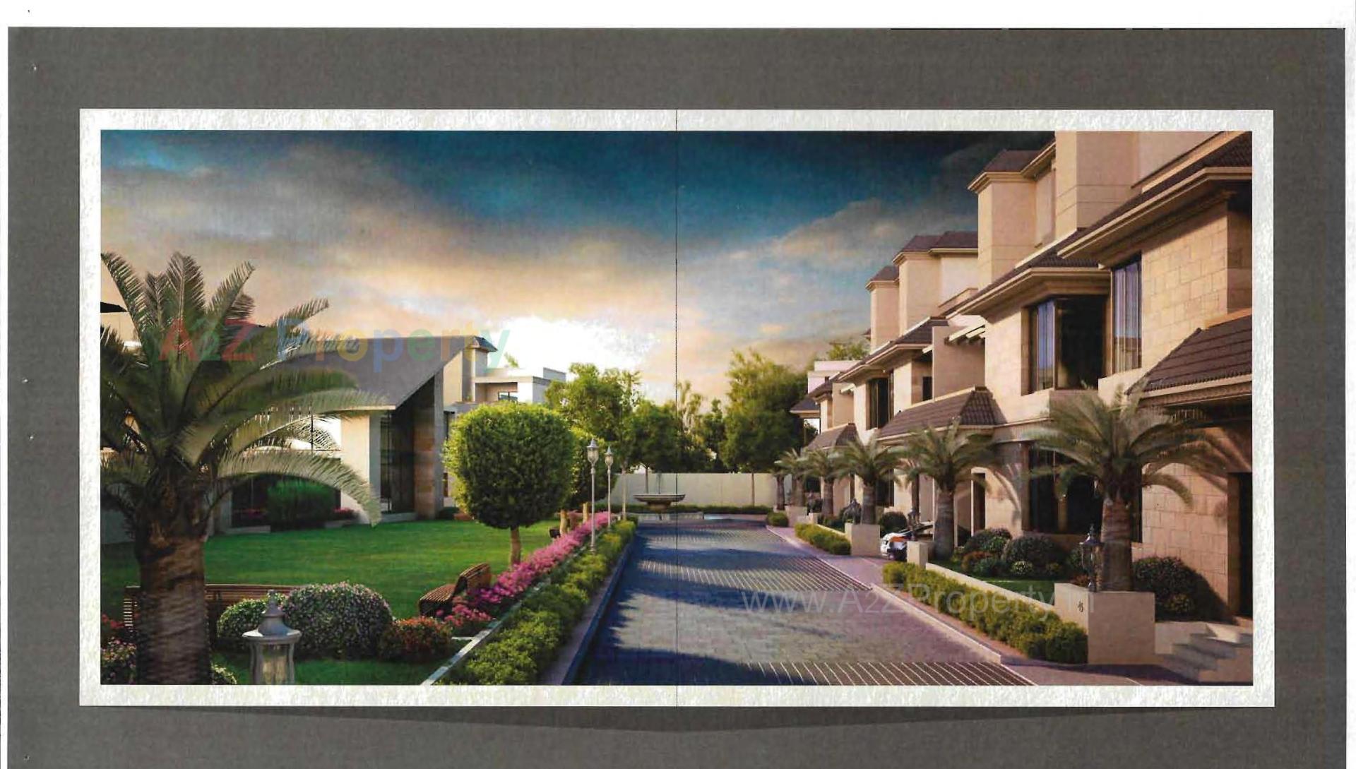 3D Elevation of real estate project Ruchi Boulevard   (plot B) located at Kalali, Vadodara, Gujarat