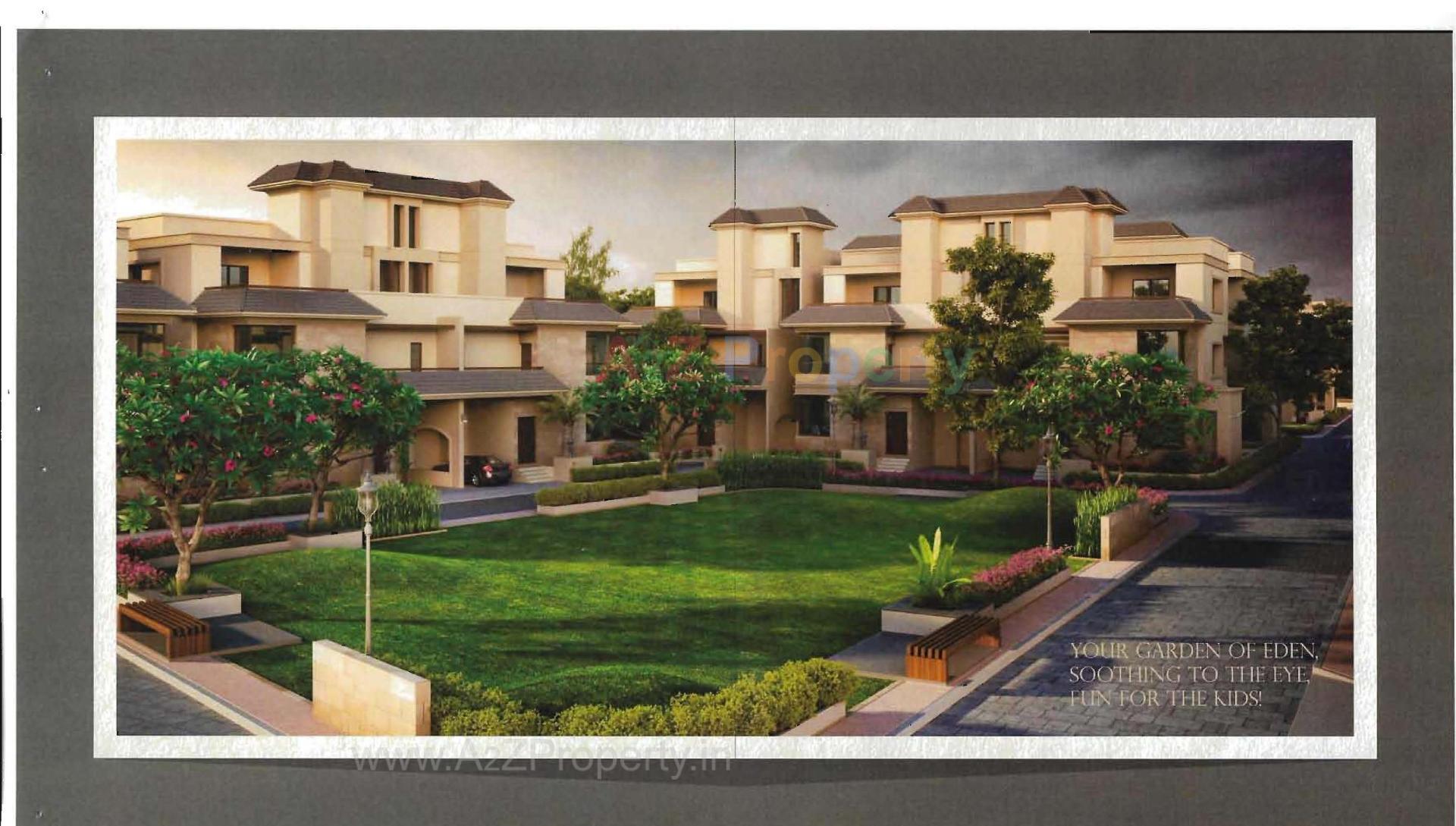 3D Elevation of real estate project Ruchi Boulevard   (plot B) located at Kalali, Vadodara, Gujarat