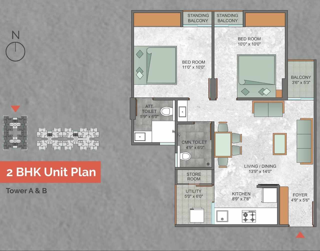 Layout of real estate project Rudra Enclave located at Channi, Vadodara, Gujarat