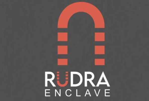 Logo of real estate project Rudra Enclave located at Channi, Vadodara, Gujarat