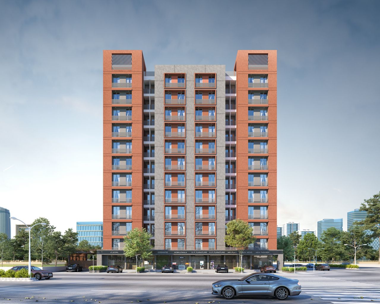 Vb_cam_c of real estate project Rudra Enclave located at Channi, Vadodara, Gujarat