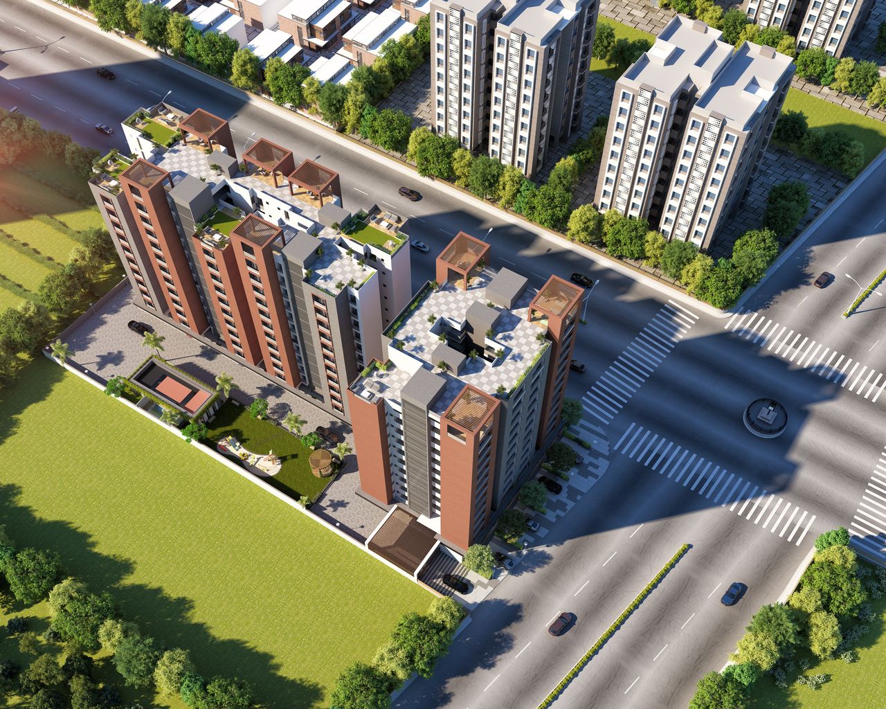 Vb_cam_h of real estate project Rudra Enclave located at Channi, Vadodara, Gujarat