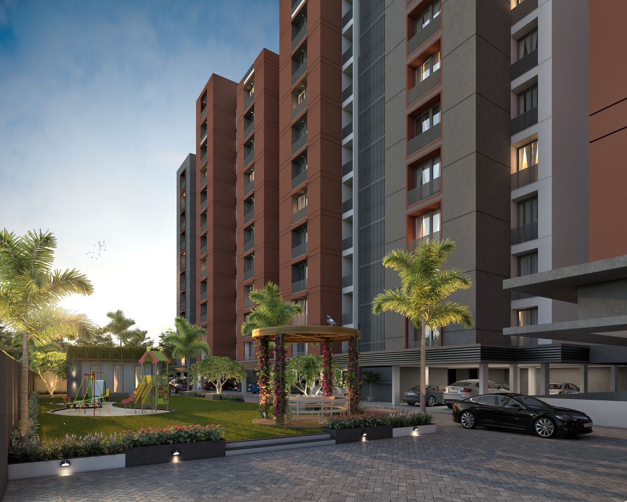 Vb_cam_k of real estate project Rudra Enclave located at Channi, Vadodara, Gujarat