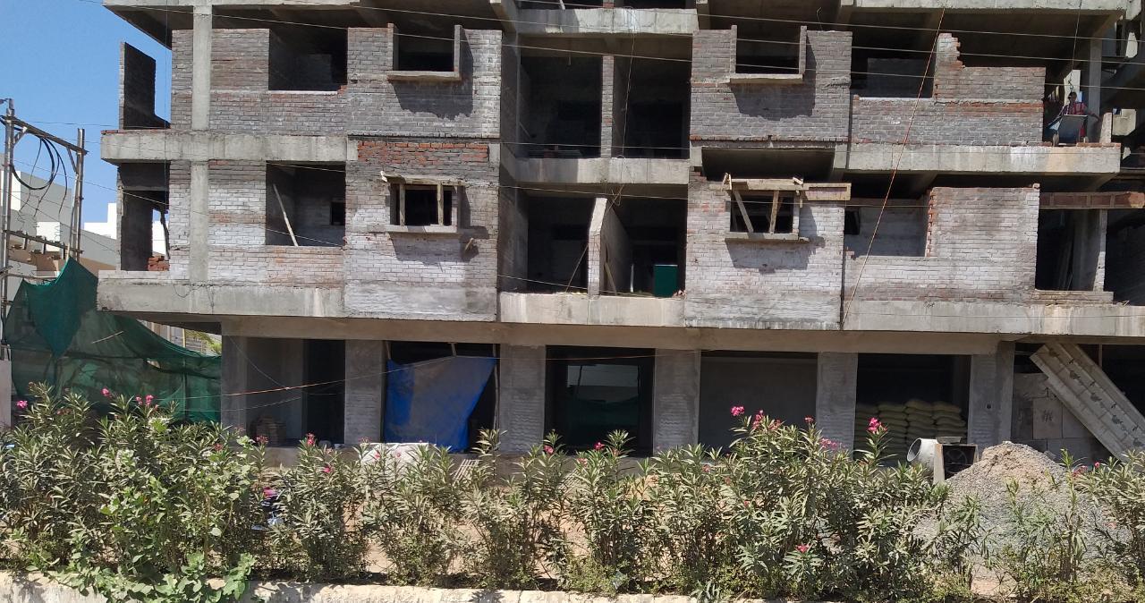 136527_const of real estate project Rudraksh Avenue located at Bill, Vadodara, Gujarat