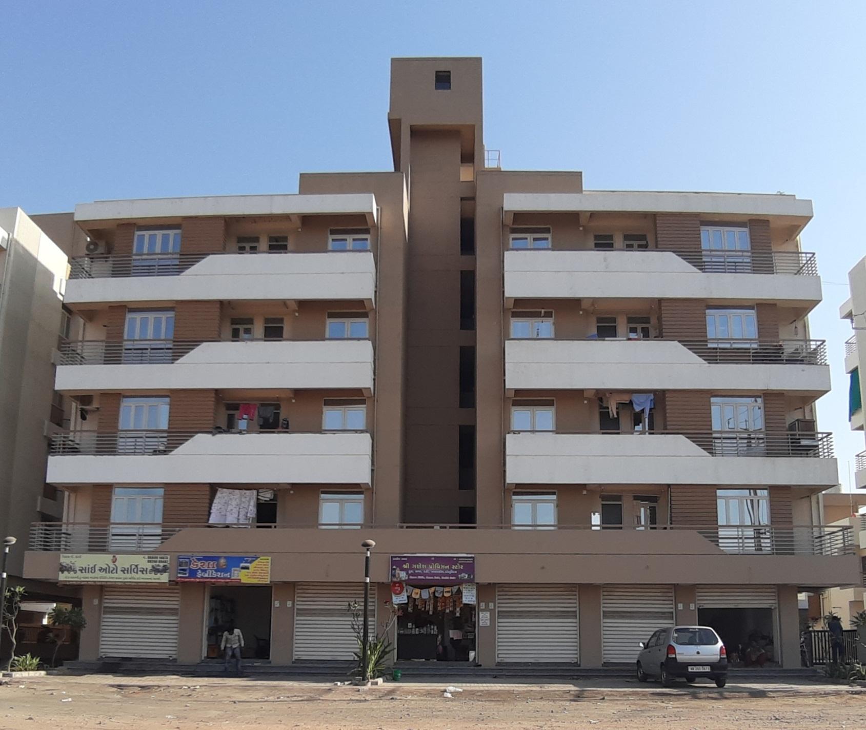 194831_const of real estate project Rudraksh Bliss located at Bapod, Vadodara, Gujarat