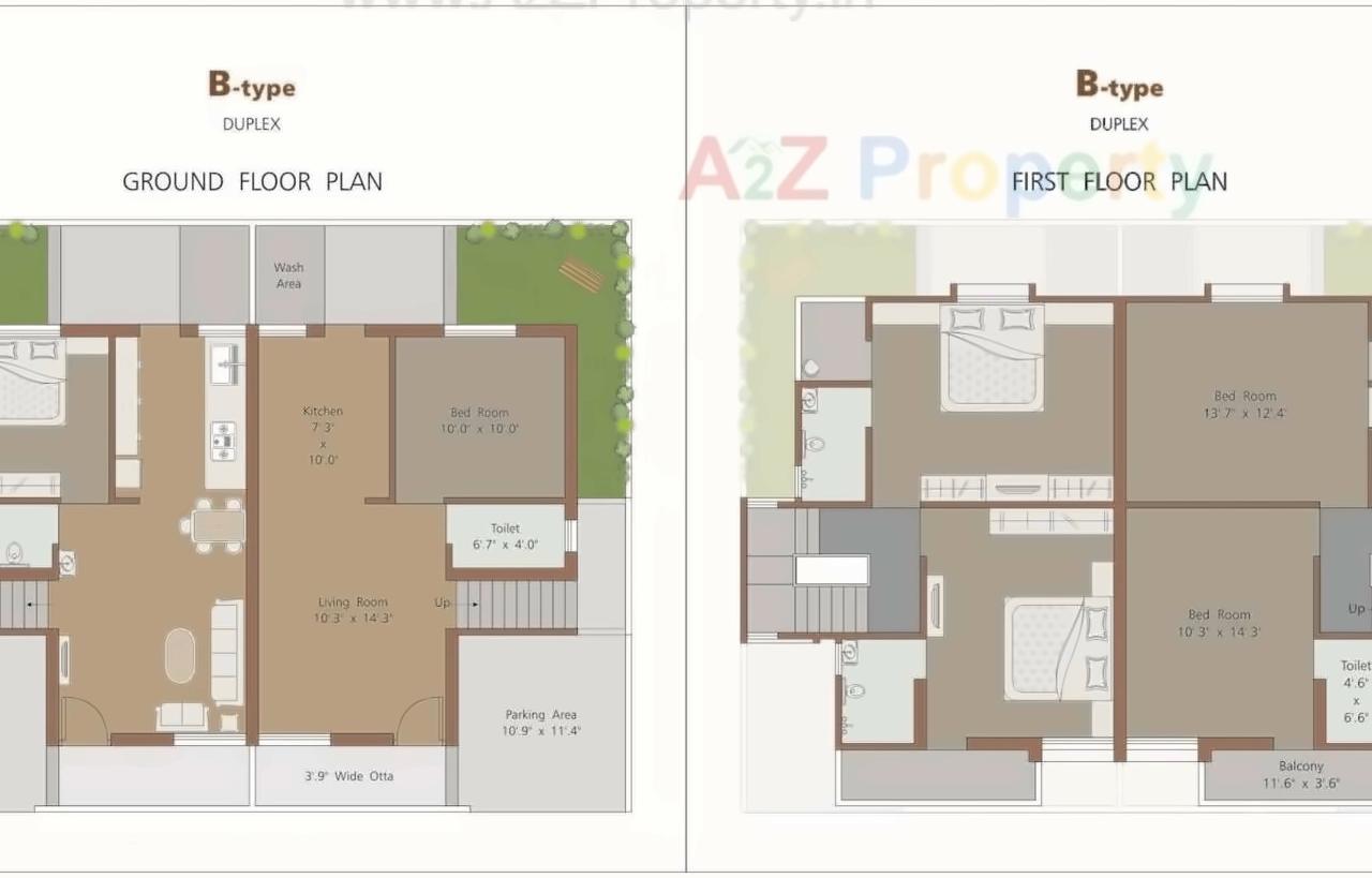 Layout of real estate project Rudraksh Bliss located at Bapod, Vadodara, Gujarat
