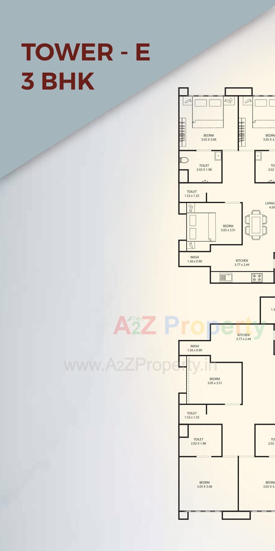 Layout of real estate project Rudraksh Heritage located at Chani, Vadodara, Gujarat