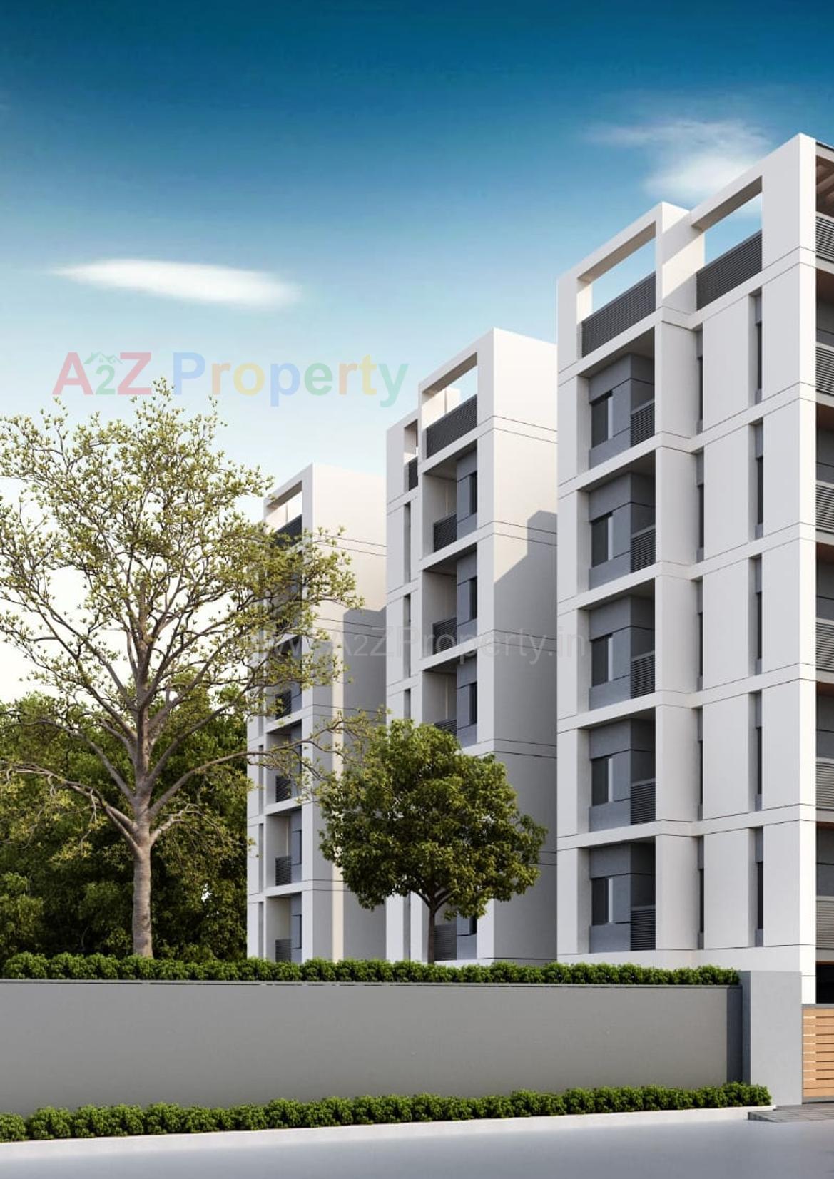 3D Elevation of real estate project Rudraksh Home located at Chhani, Vadodara, Gujarat